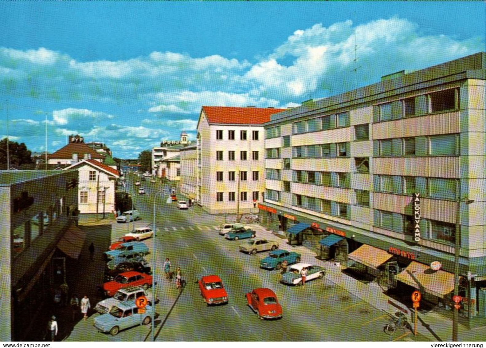 ! Moderne Ansichtskarte Finnland, Finland, Tornio, Autos, Cars - Finlandia