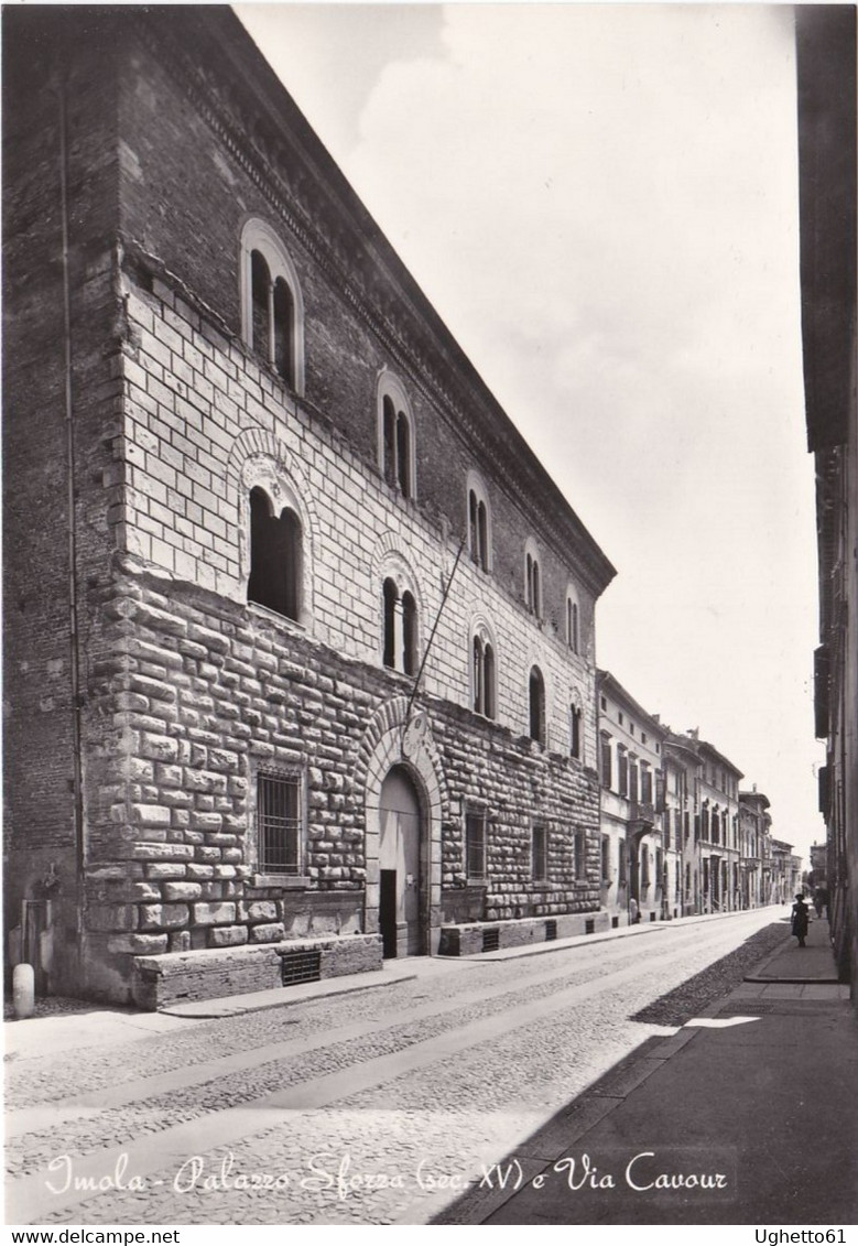 Imola - Palazzo Sforza E Via Cavour - Imola