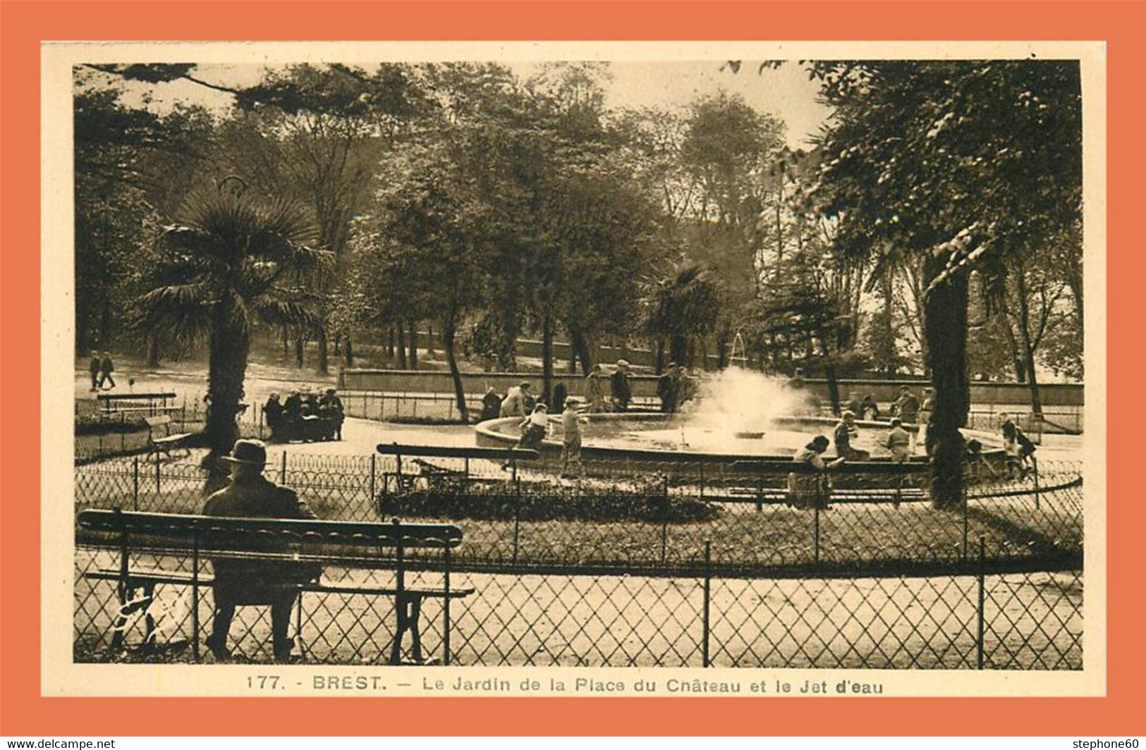 A643 / 349 29 - BREST Jardin De La Place Du Chateau - Other & Unclassified