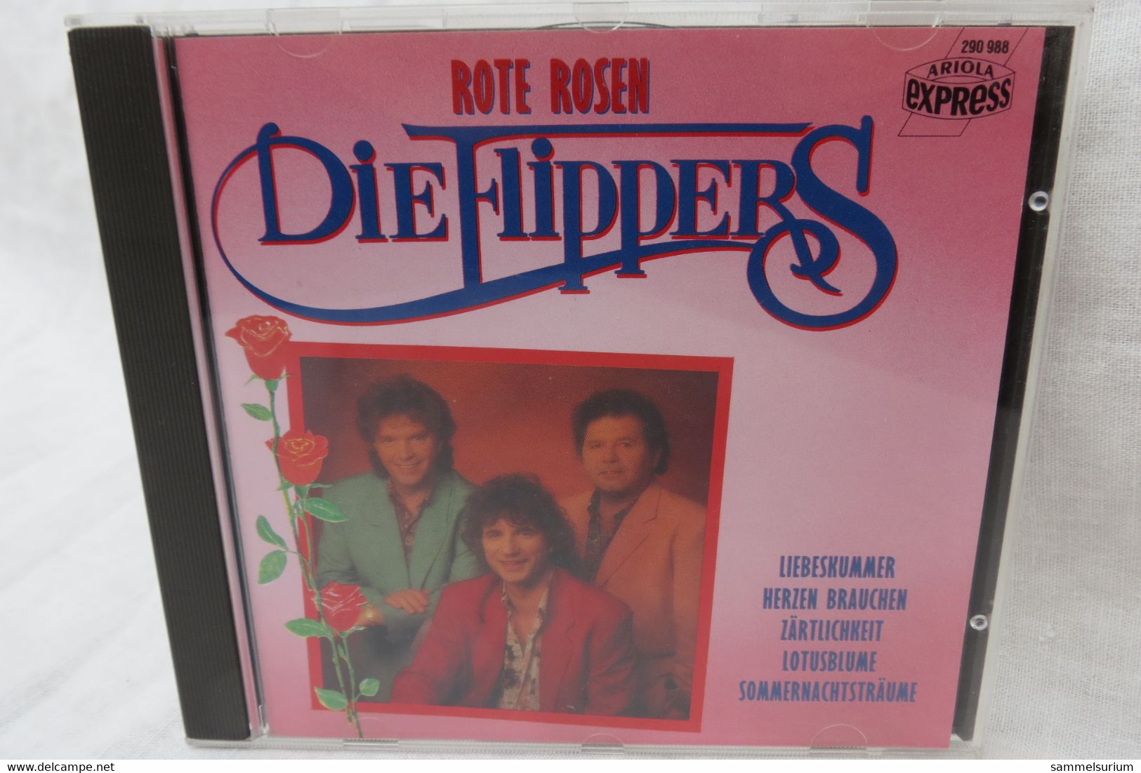 CD "Die Flippers" Rote Rosen - Autres - Musique Allemande