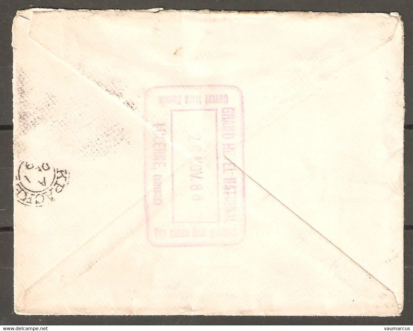 Zu 67A ⦿ AMBULANT No 38 29XI86 10 + LUZERN (Gr. 43) Sur Enveloppe Pour DUBLIN Voir Description Pas De Renouvellement - Covers & Documents