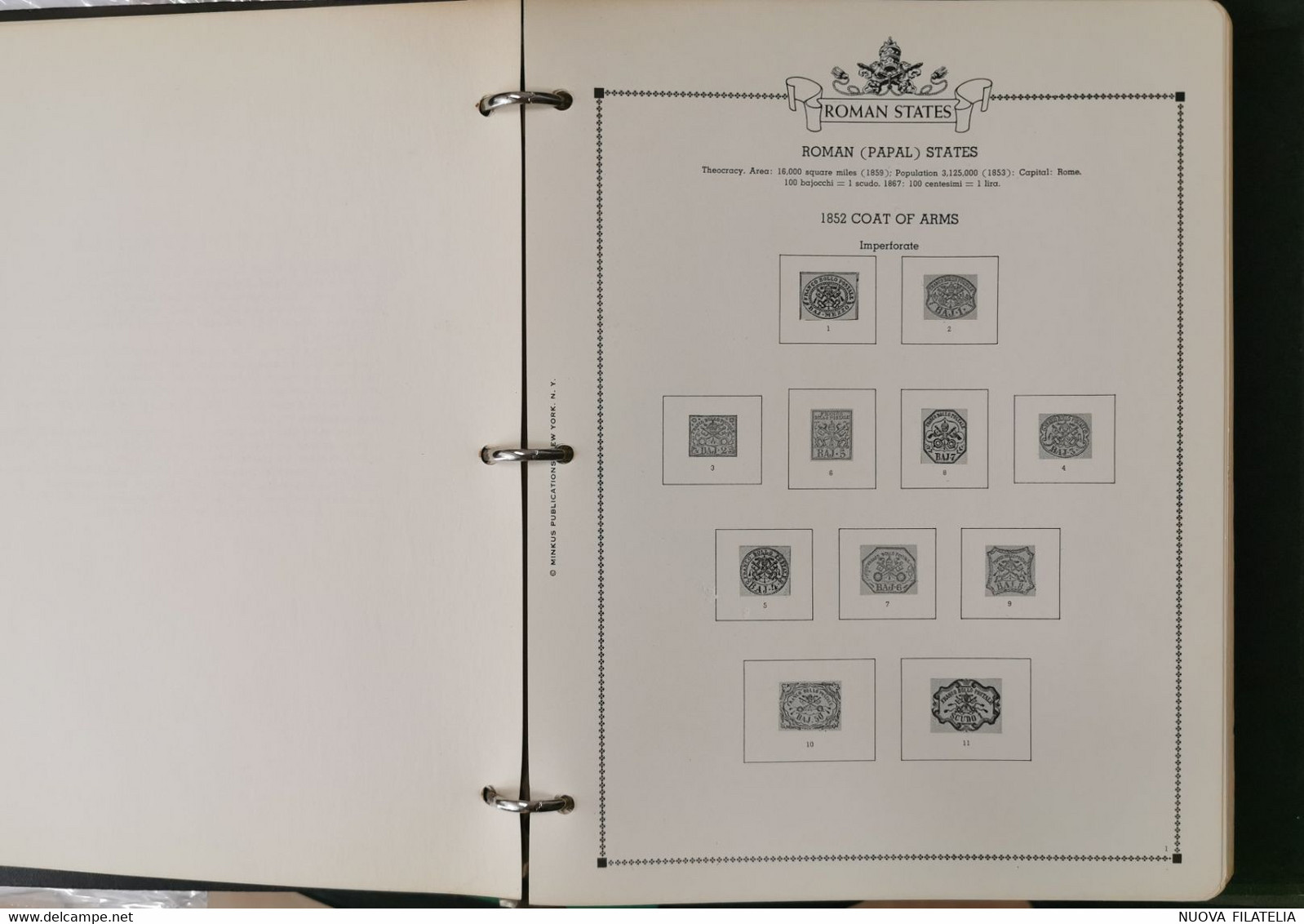 VATICANO 1852-1968 MINKUS PUBLICATIONS - Boites A Timbres