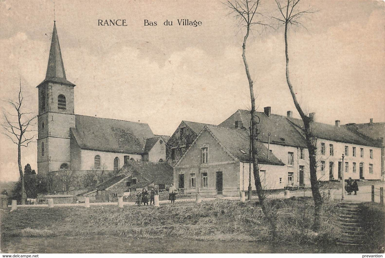RANCE - Bas Du Village - Carte Circulé En 1920 - Sivry-Rance