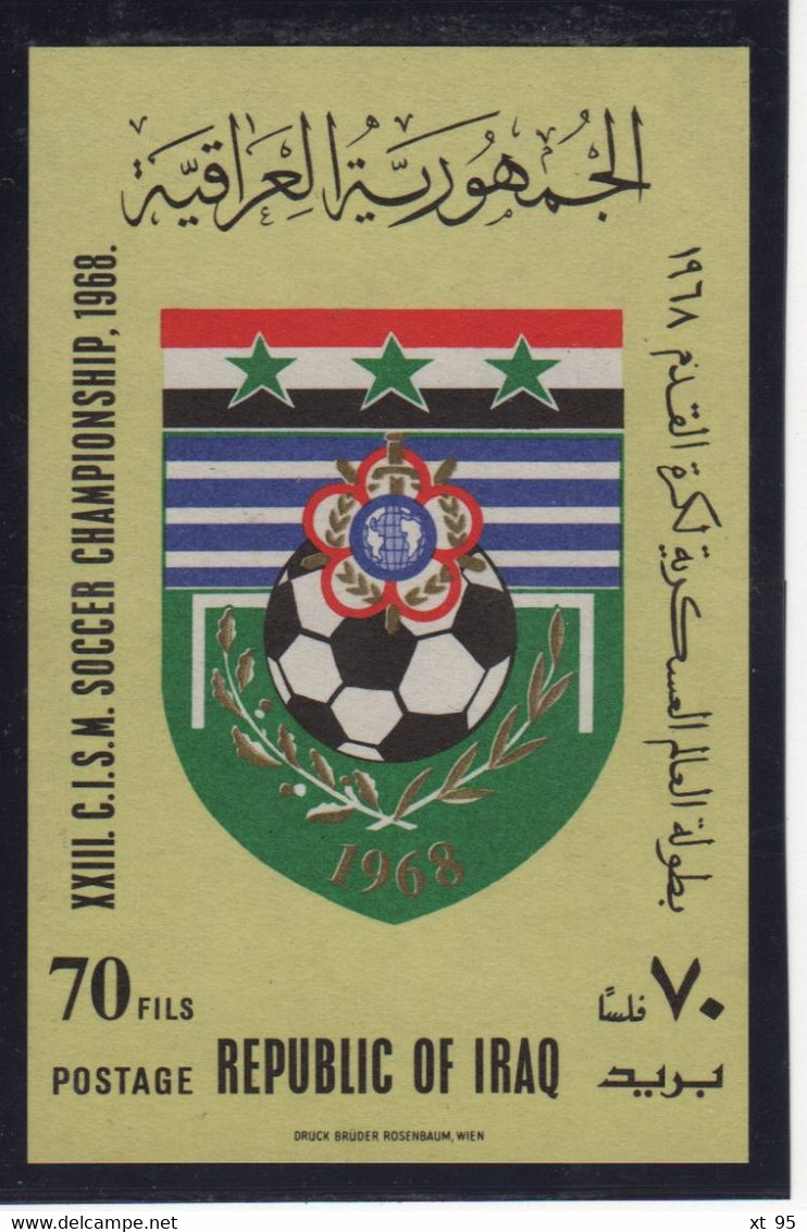 Irak - BF N°12 - Sports - Football - Cote 10€ - ** Neufs Sans Charniere - Iraq