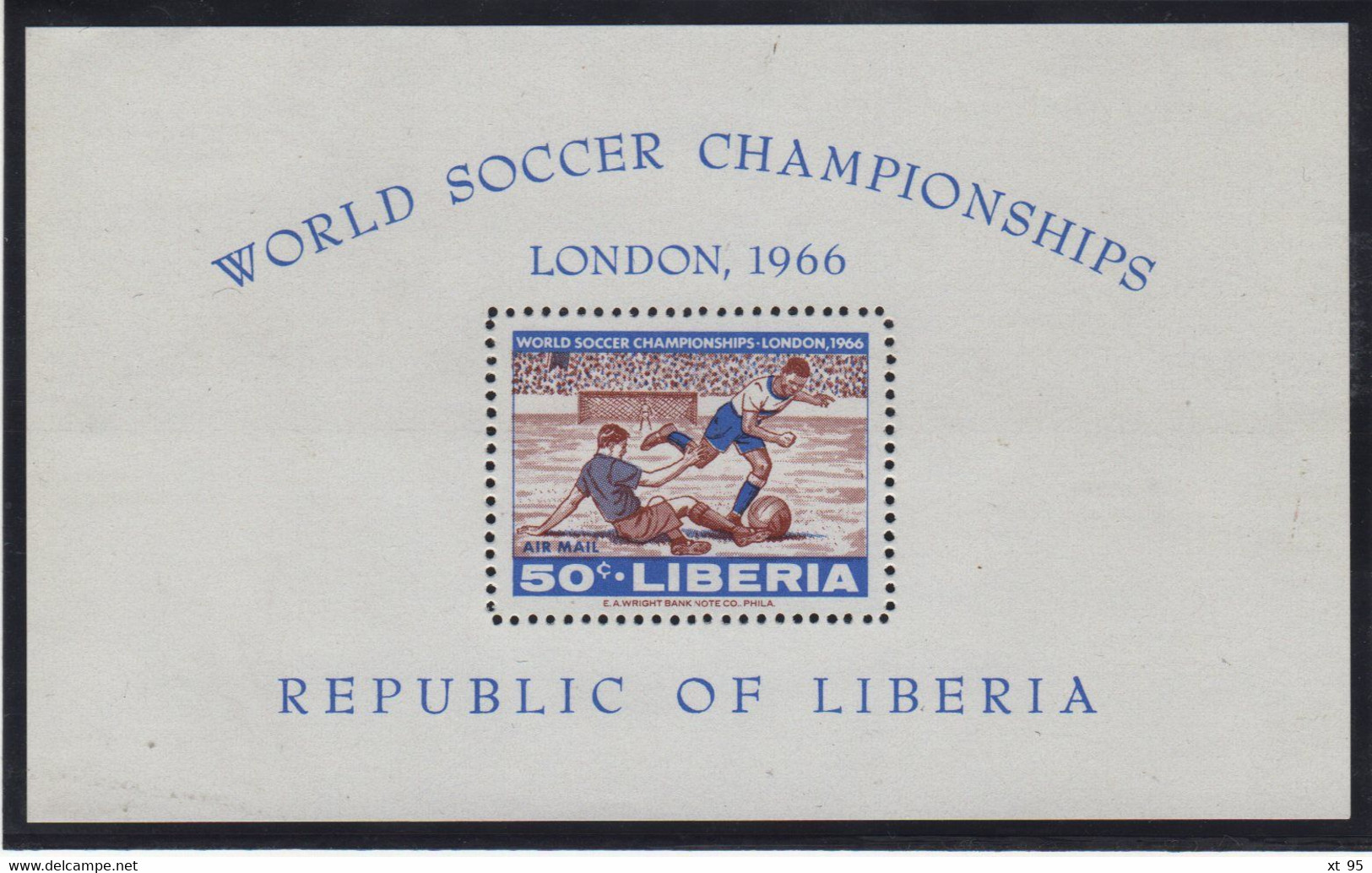 Liberia - BF N°37 - Sports - Football - Cote 3.50€ - ** Neufs Sans Charniere - Liberia