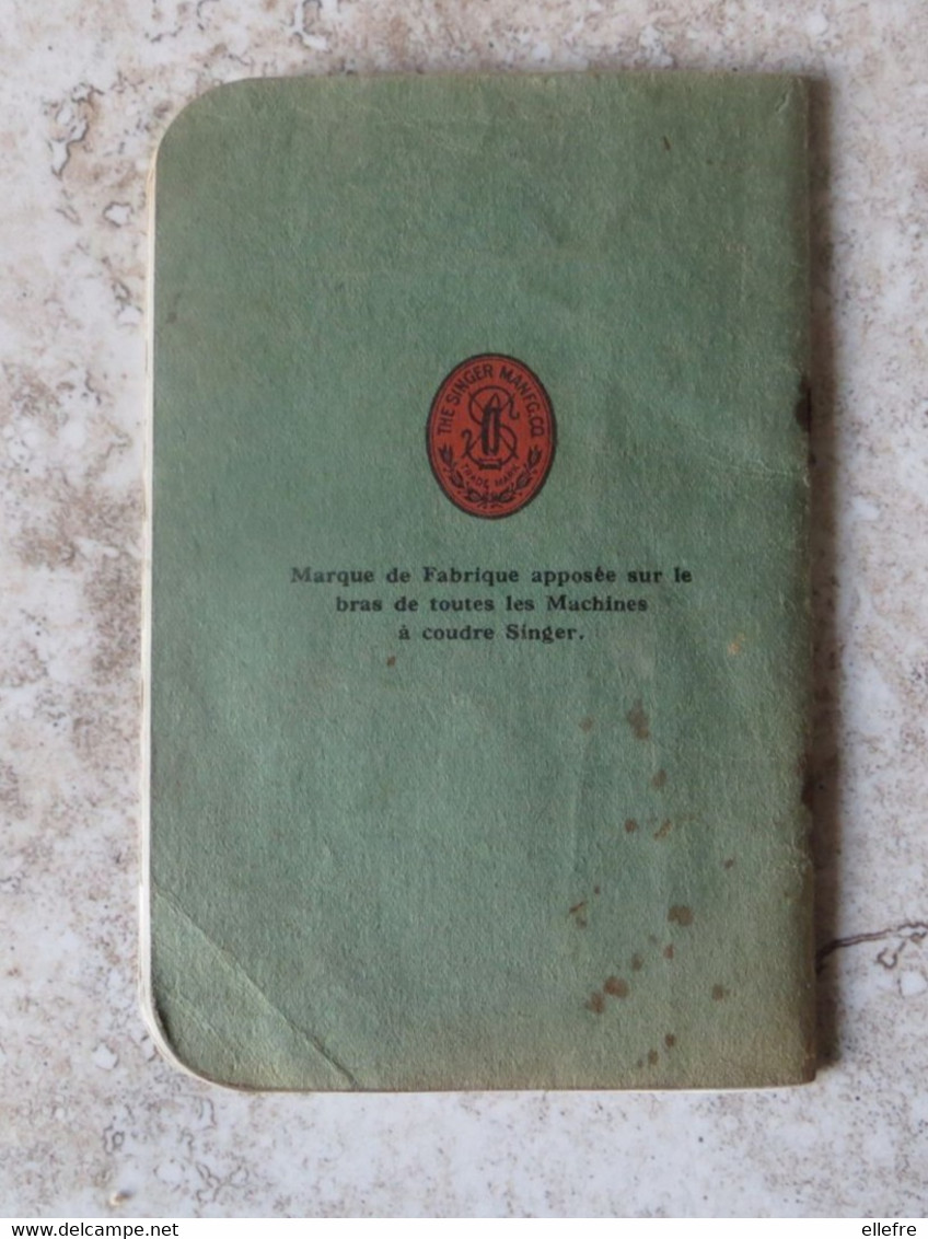 Mode d' emploi MACHINE A COUDRE SINGER Instructions d' utilisation machine 15k88 point de broderie modèle