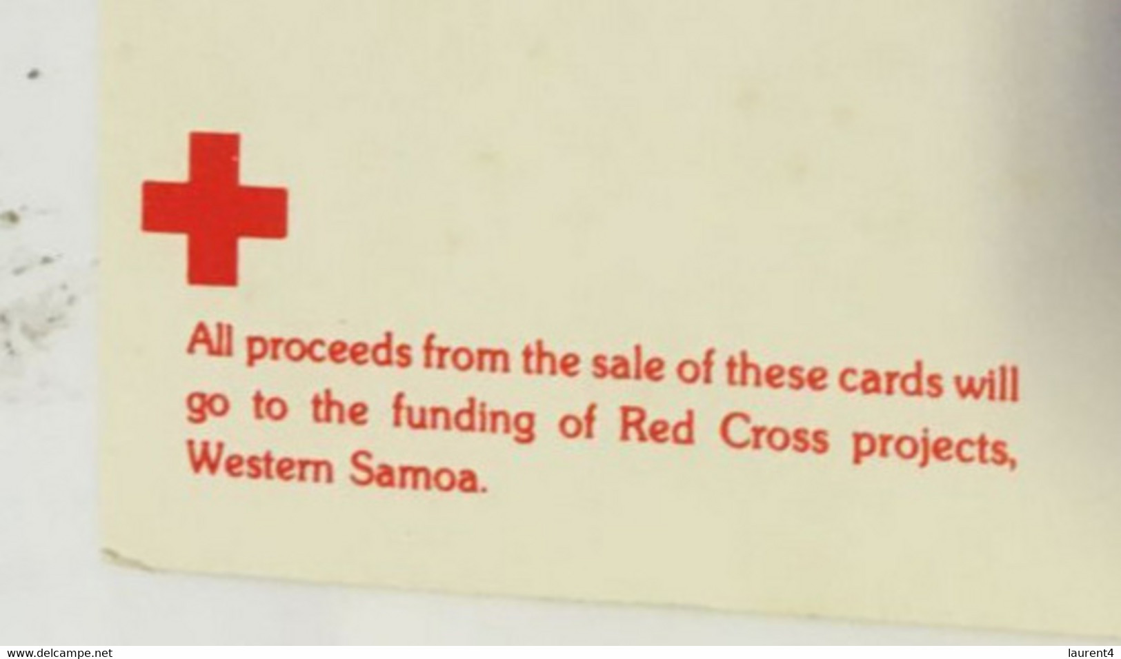 (QQ 25) Samoa Island - Upulu - Hideaway Hotel  (Red Cross Founding Postcard) - Samoa