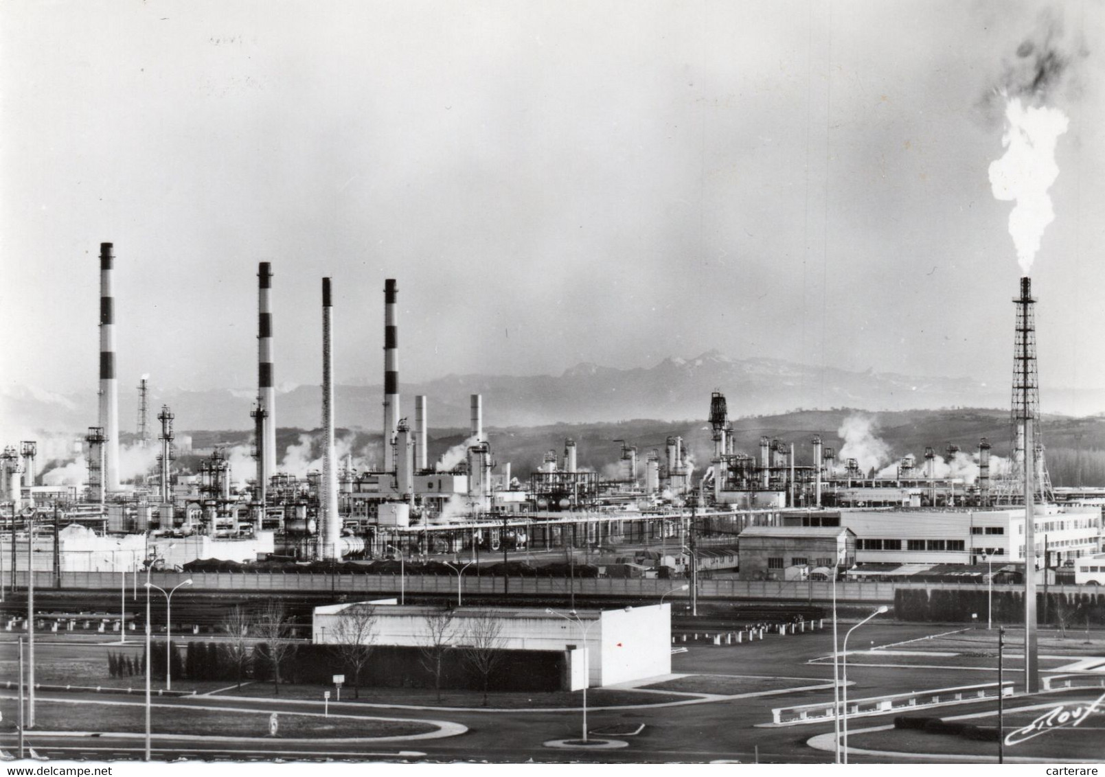 64,PYRENEES ATLANTIQUES,LACQ,1962,USINE - Lacq