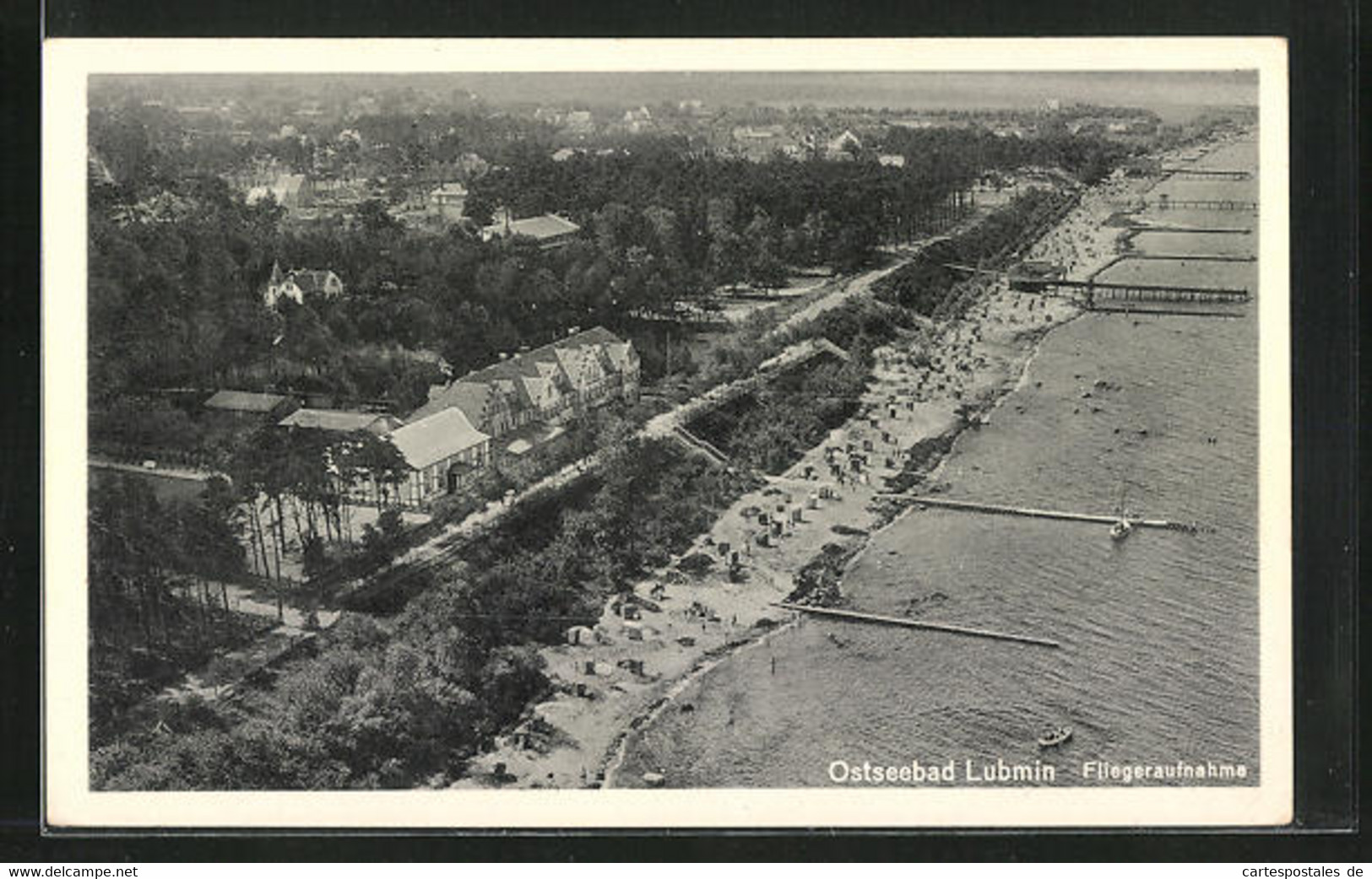 AK Lubmin / Ostsee, Fliegeraufnahme Vom Küstenort - Lubmin