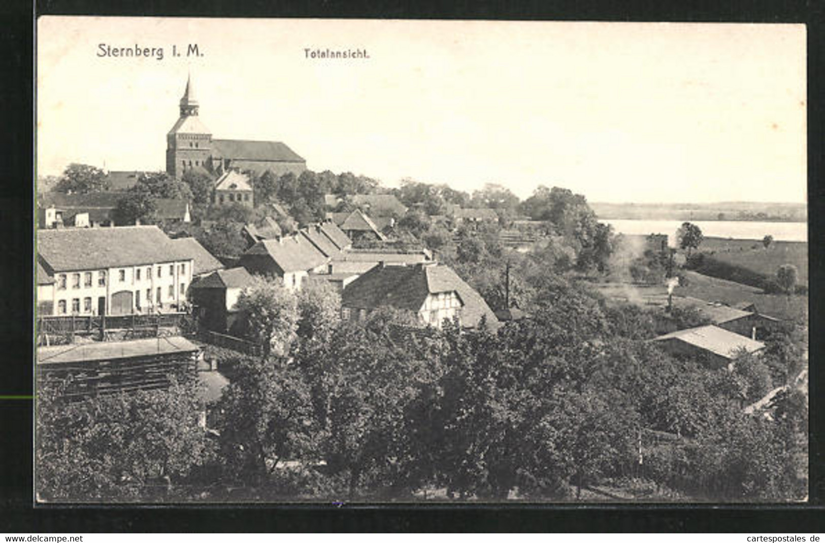 AK Sternberg I. M., Totaleansicht Vom Ort - Sternberg