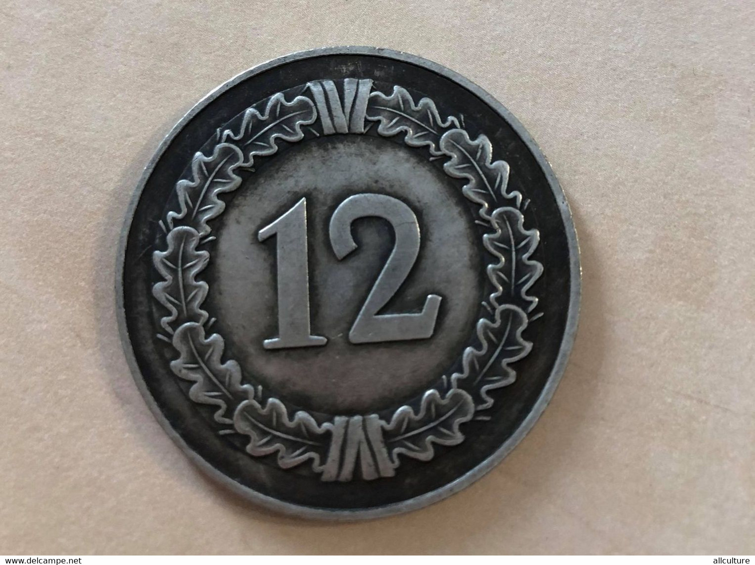 SUR TREUE DIENSTE IN DER WERMACHT , Germany, Wehrmacht. A Long Year Service Medal For 12 Years Of Service REPR - Otros & Sin Clasificación