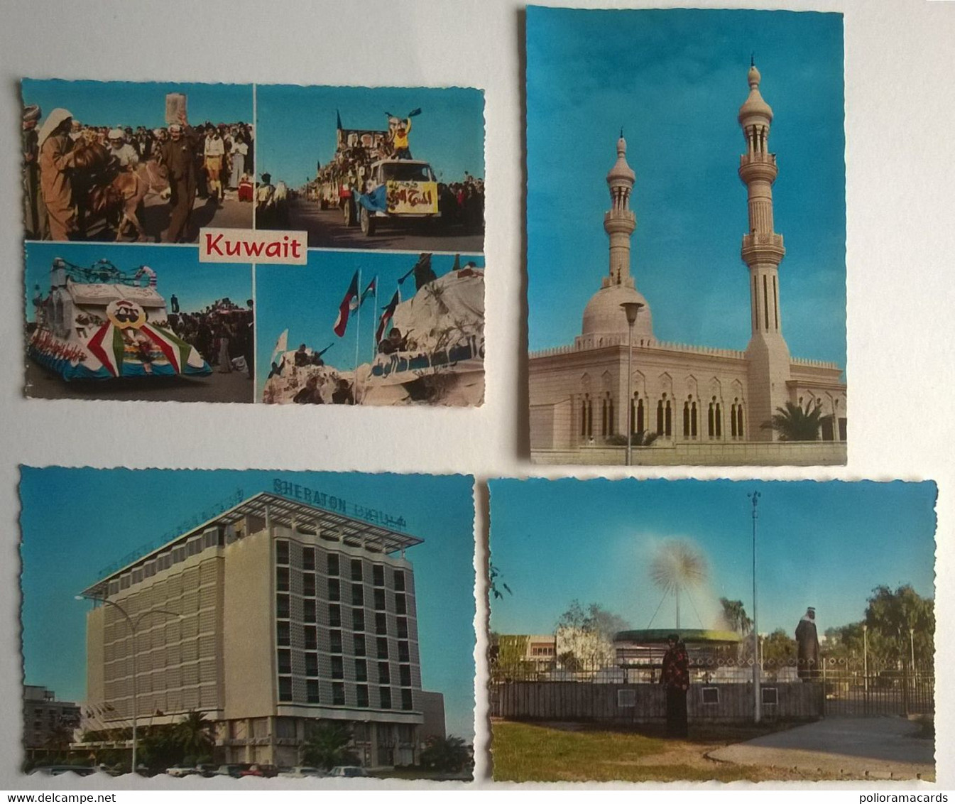 Kuwait - Lotto Di 4 Cartoline A Colori Non Viaggiate - Koweït
