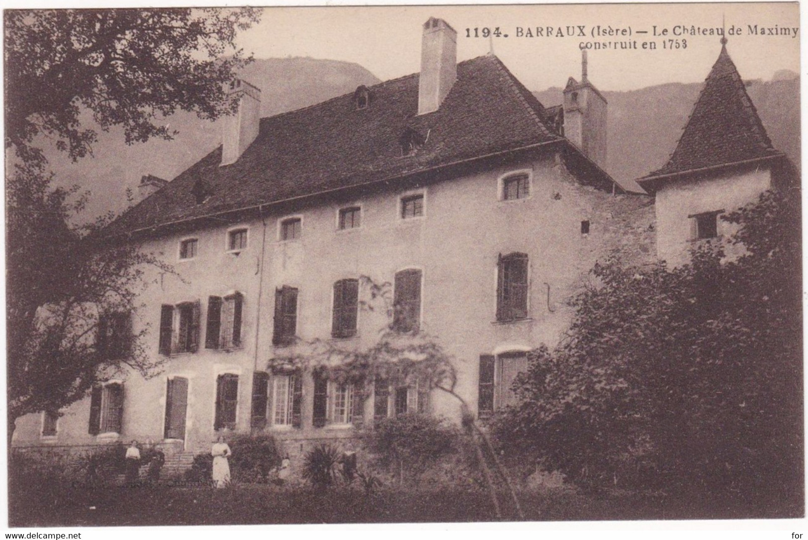 Isère : BARRAUX : Le Château De Maximy : Animée - Barraux