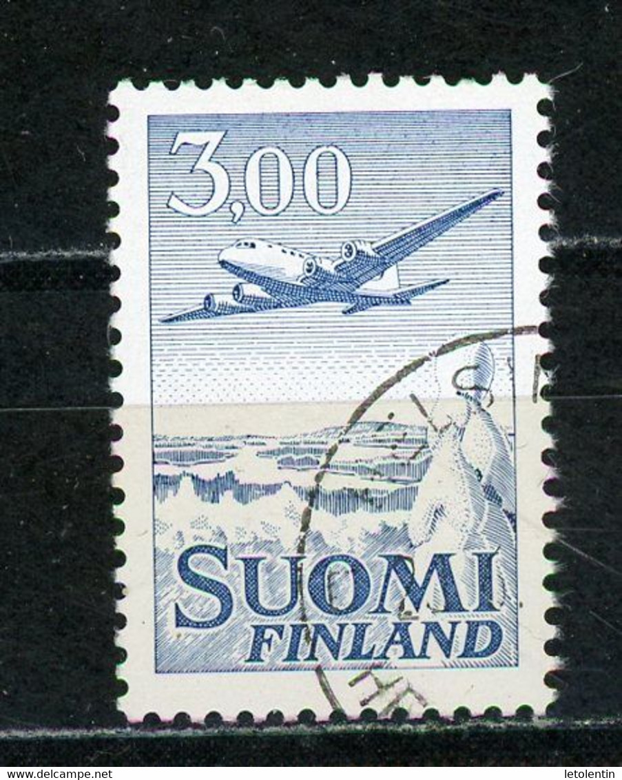 FINLANDE - POSTE AERIENNE N° Yvert 9a Obli. - Used Stamps