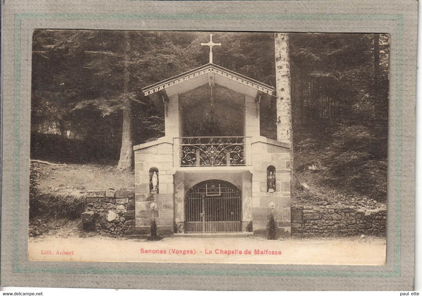 CPA - (88) SENONES - Aspect De La Chapelle De Malfosse En 1928 - Vincey