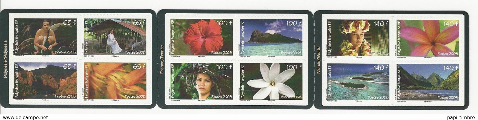 Polynésie - 2008 - Carnet La Polynésie N° C844 Neuf ** - Postzegelboekjes
