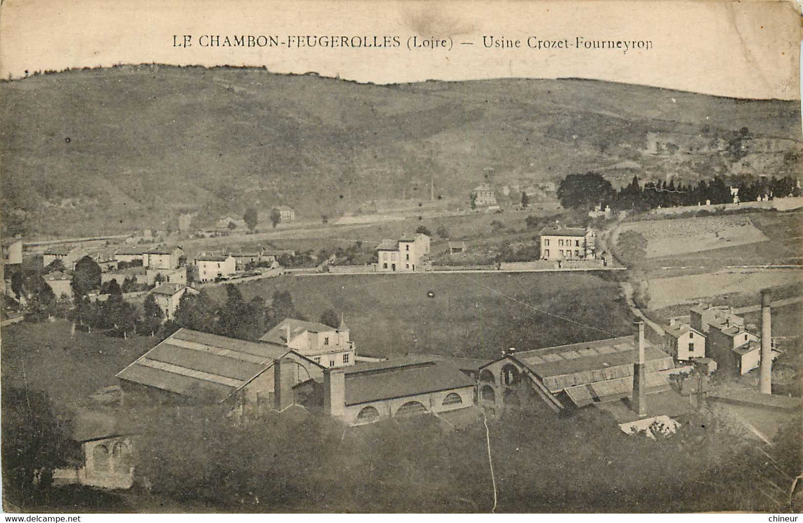 LE CHAMBON FEUGEROLLES USINE CROZET FOURNEYRON - Le Chambon Feugerolles