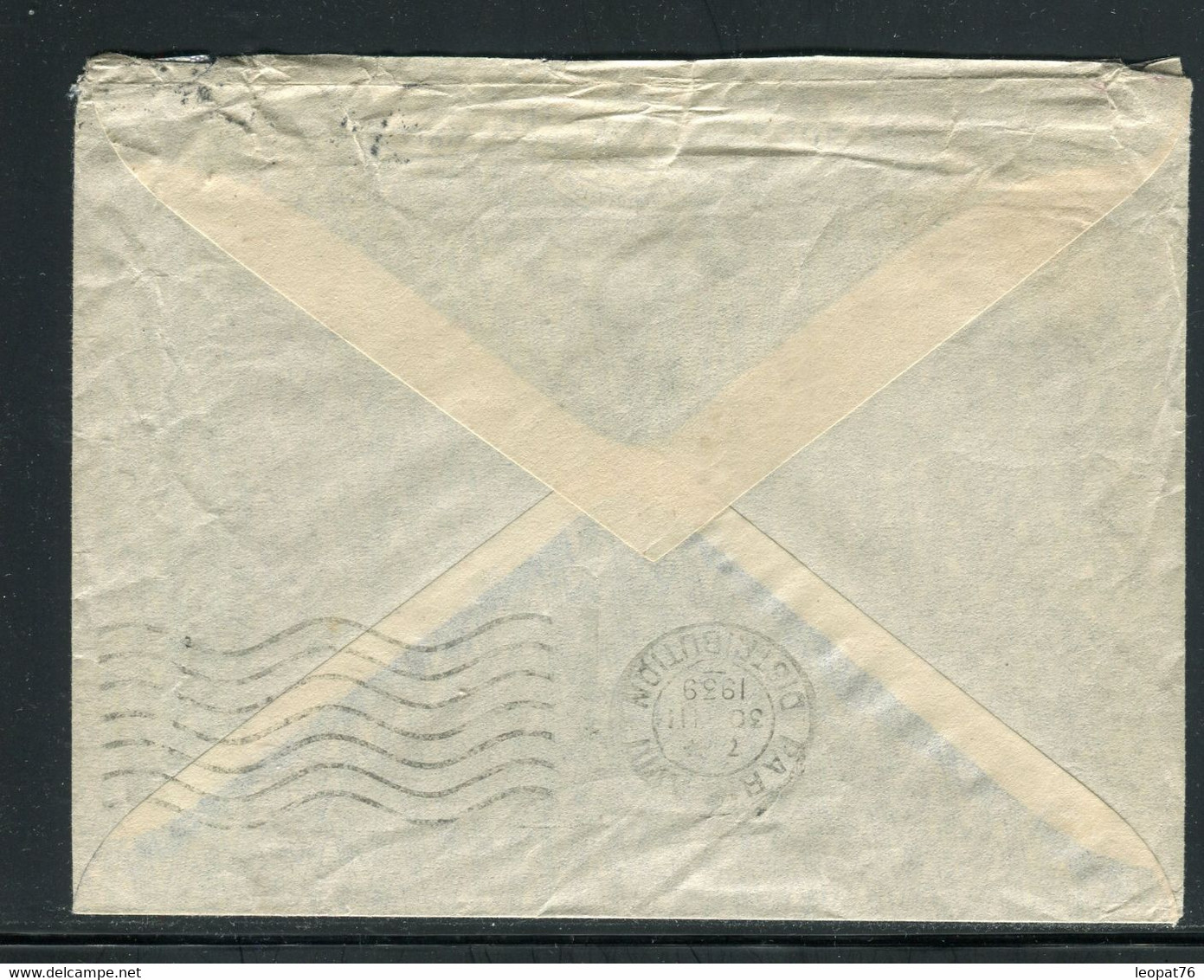 Nouvelle Zélande - Enveloppe De Khandallah Pour La France En 1939 - M 79 - Briefe U. Dokumente