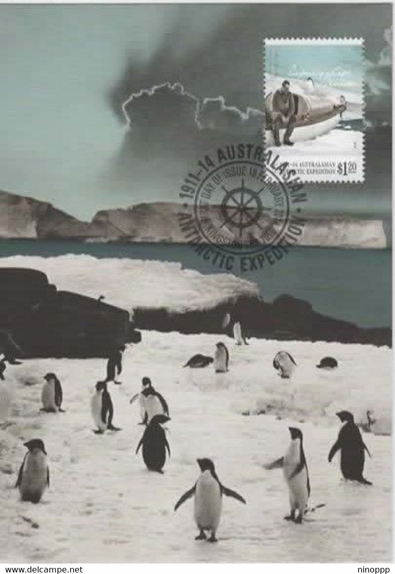 Australian Antarctic Territory  2014 Antarctic Expedition,a Summer Idyll,maximum Card - Maximumkarten