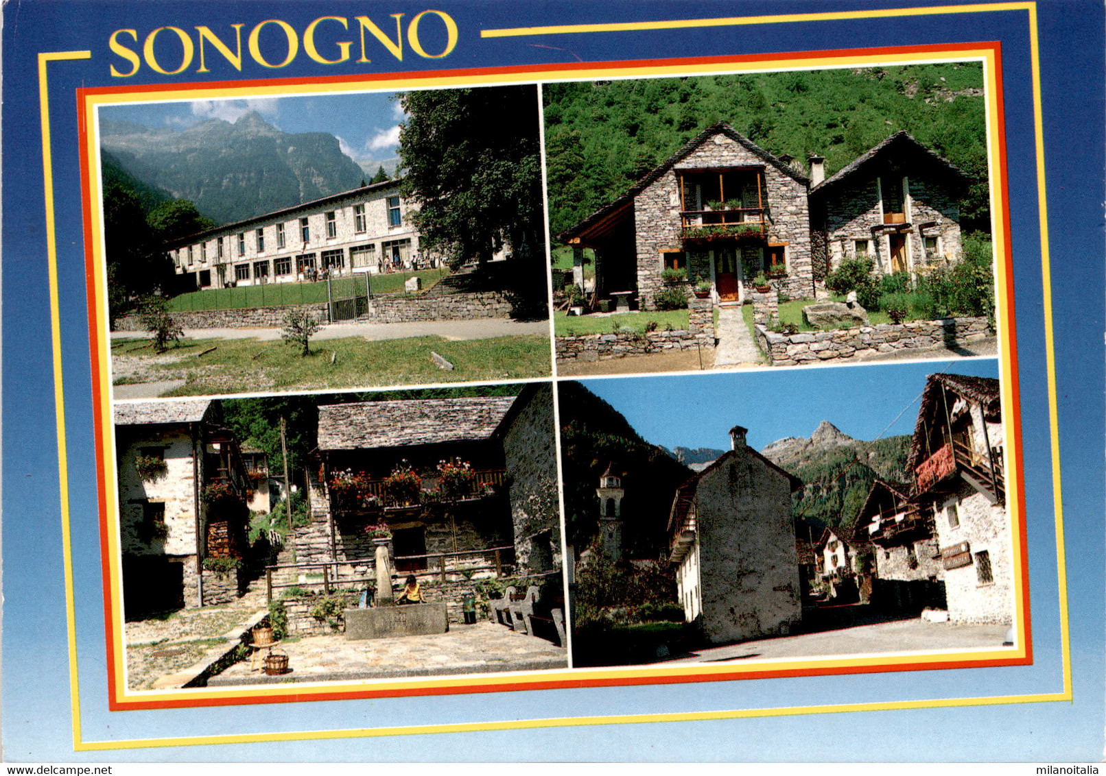 Sonogno - 4 Bilder (270) * 1997 - Sonogno
