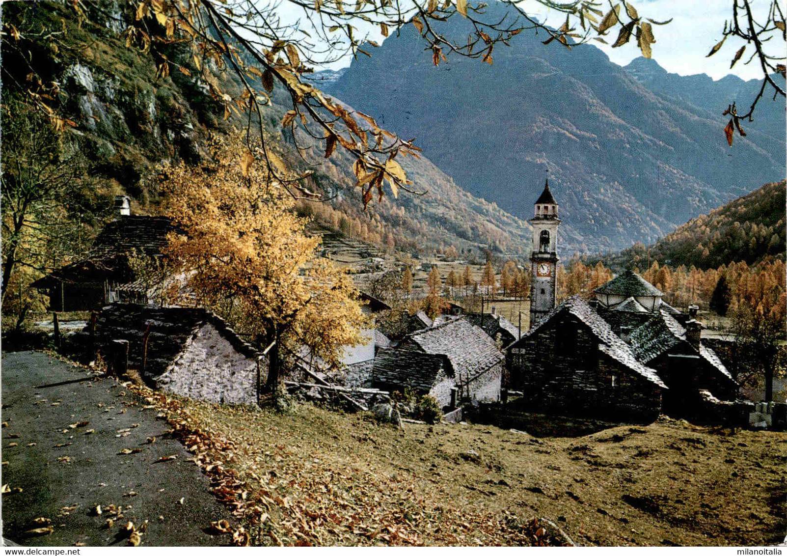 Sonogno - Valle Verzasca (1123) * 12. 11. 1991 - Verzasca