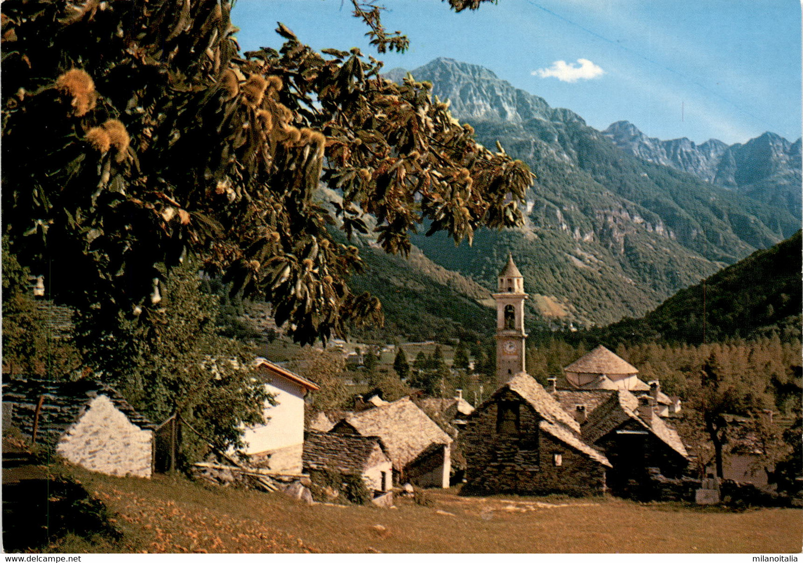 Sonogno - Valle Verzasca (1023) * 5. 10. 1986 - Verzasca