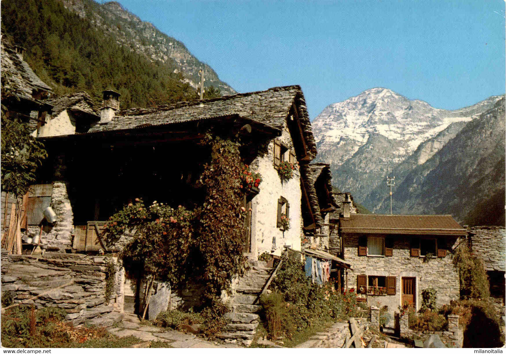 Sonogno - Valle Verzasca (1122) * 11. 4. 1980 - Verzasca