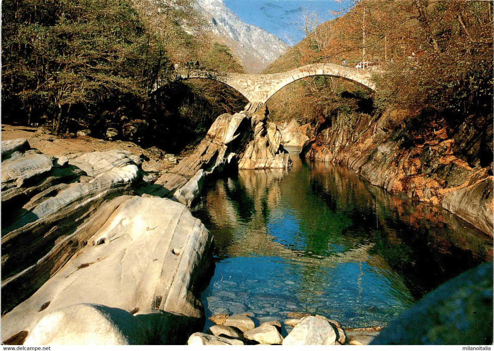 Ponte Dei Salti - Lavertezzo - Valle Verzasca (1639) * 9. 10. 2006 - Lavertezzo 