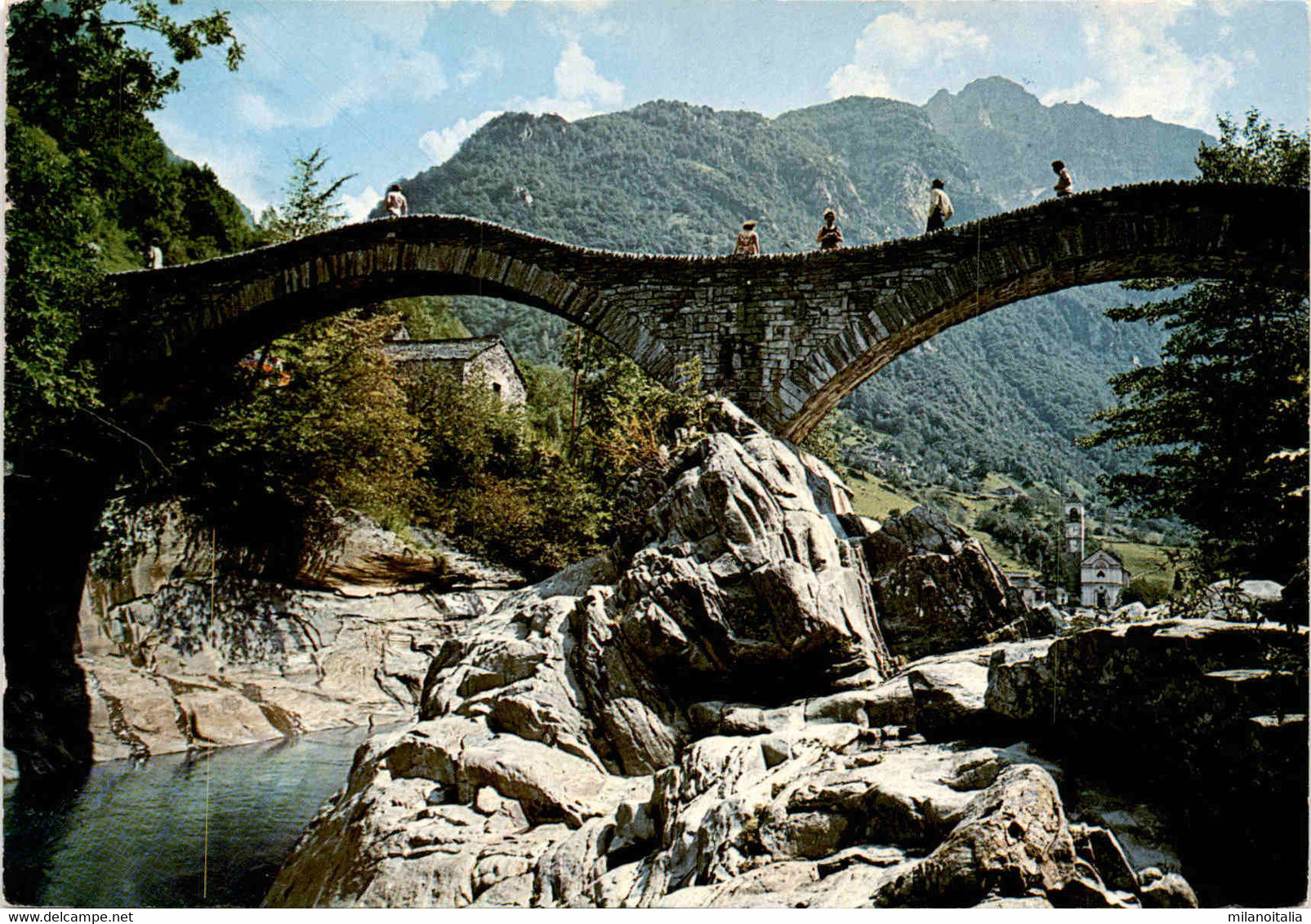 Ponte Dei Salti - Lavertezzo - Valle Verzasca (1118) * 14. 6. 1985 - Lavertezzo 