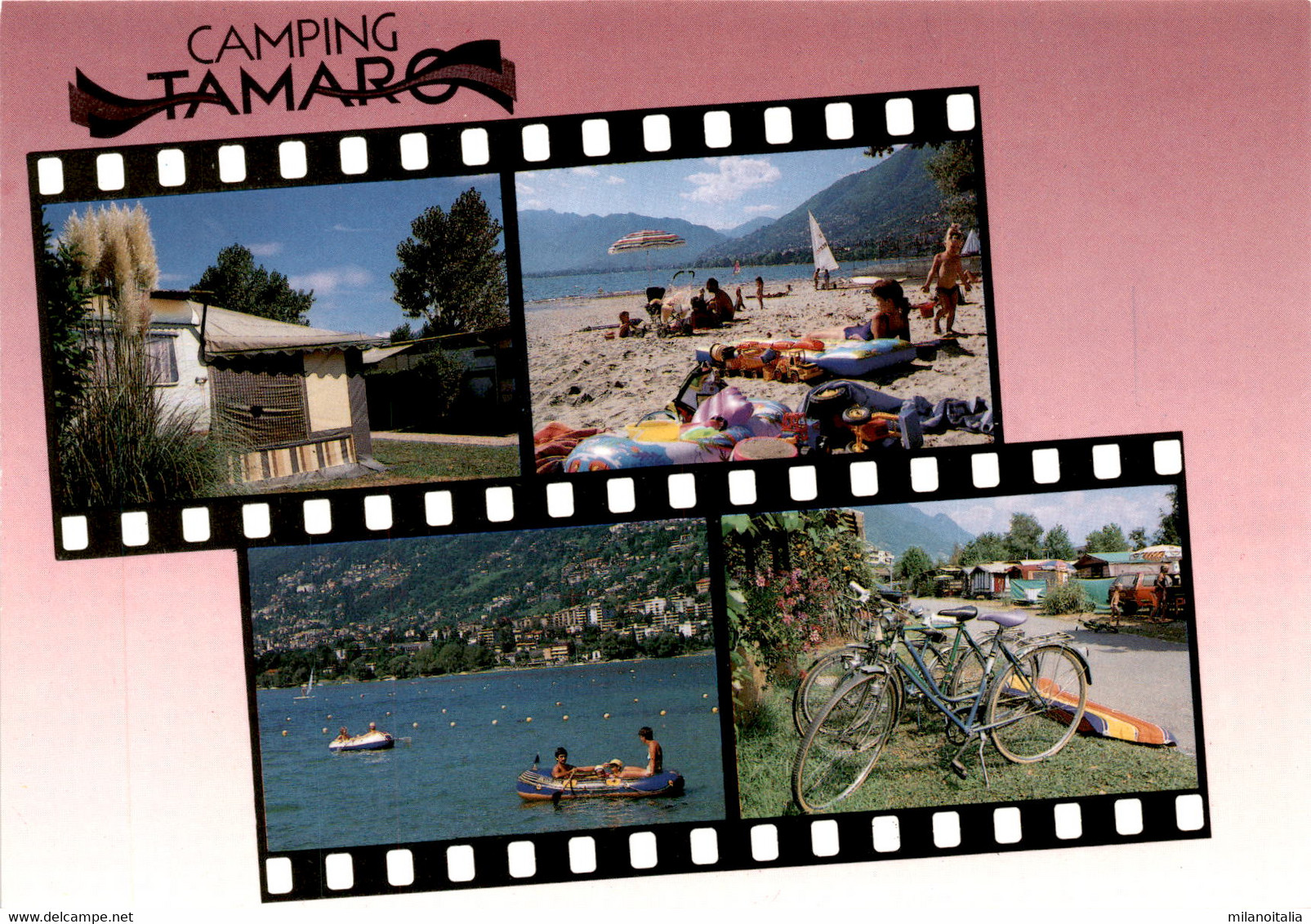 Camping Tamaro - Tenero - 4 Bilder (11778) * 14. 5. 1992 - Tenero-Contra