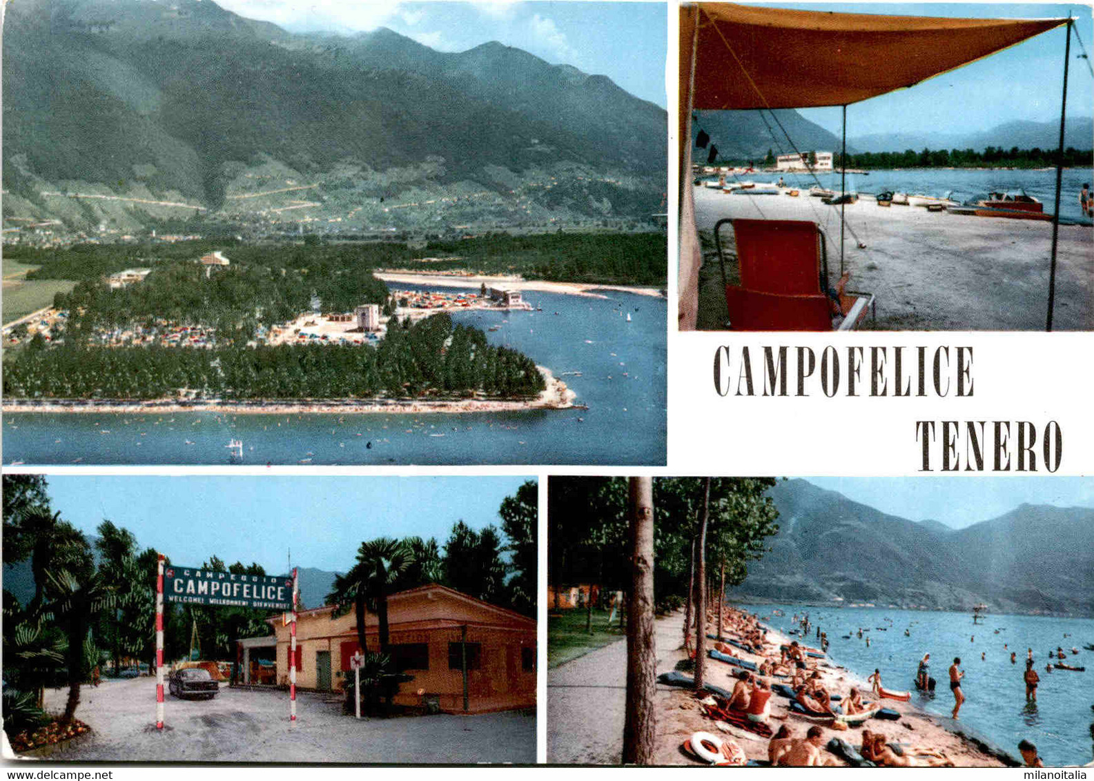 Campofelice - Tenero - 4 Bilder (11572) * 30. 5. 1965 - Tenero-Contra