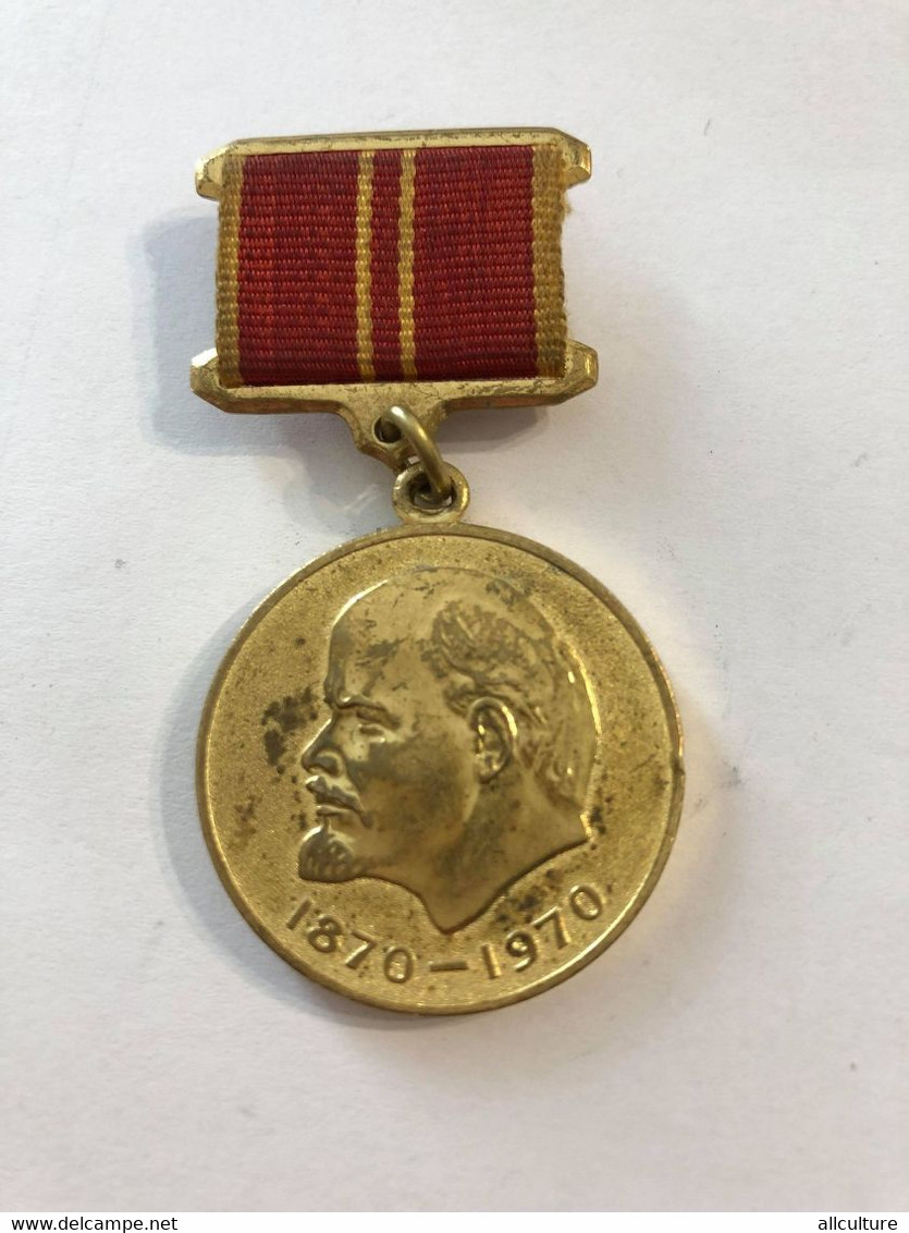 LENIN  URSS  SOVIET  Original Medal - Rusia