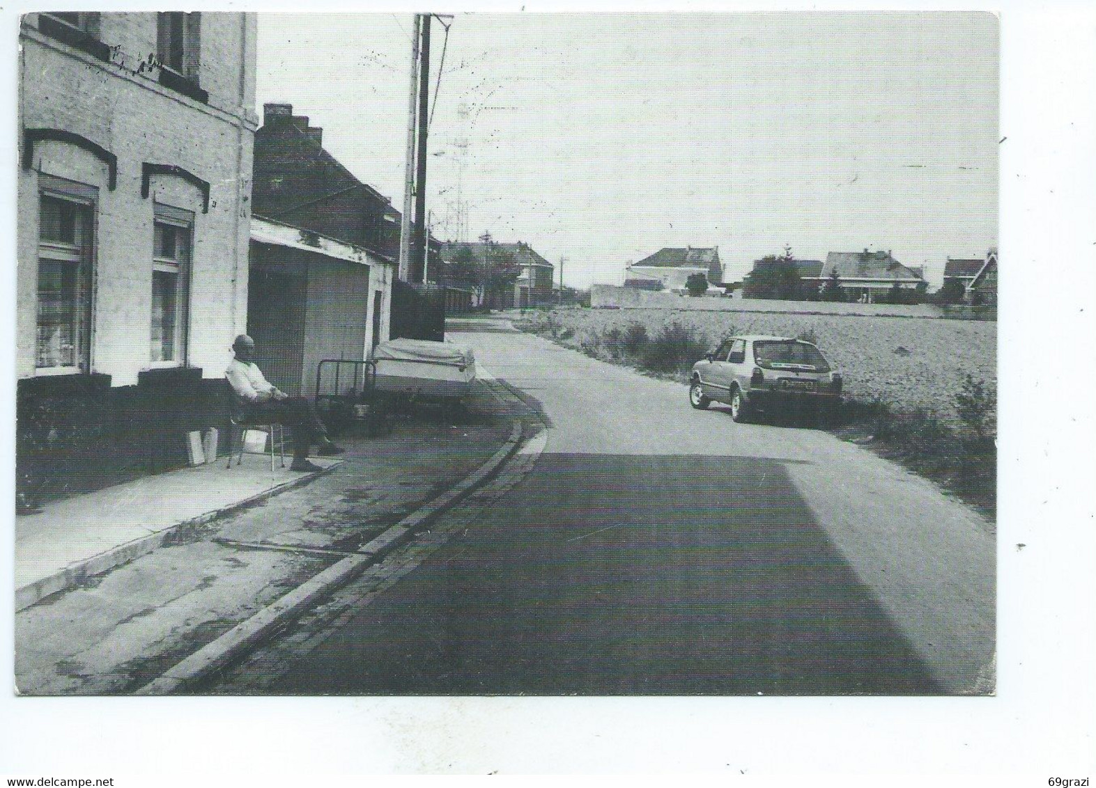 Farciennes Rue De La Sablonnière Pays Noir   ( Carte Ayant Voyagé ) - Farciennes