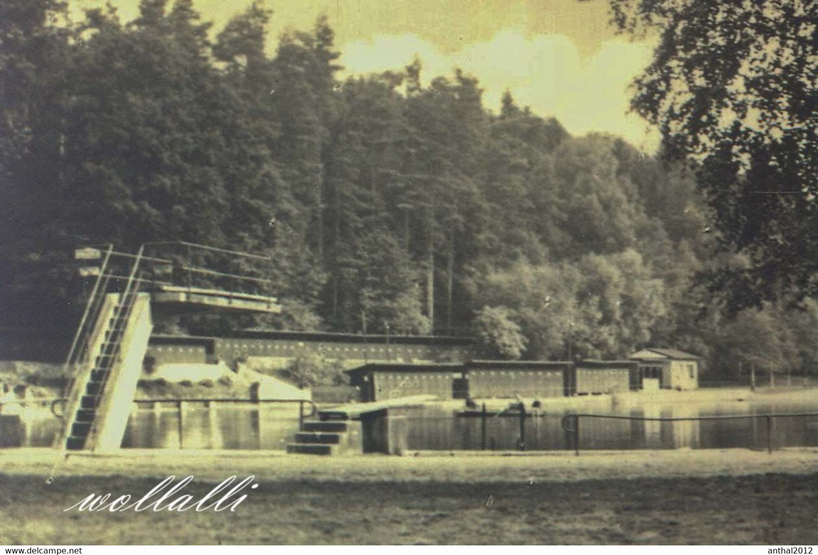 Rarität MB Rastenburg Th. Schwimmbad Freibad HO-Gaststätte Im Rathaus Wohnhäuser 15.8.1962 - Rastenburg