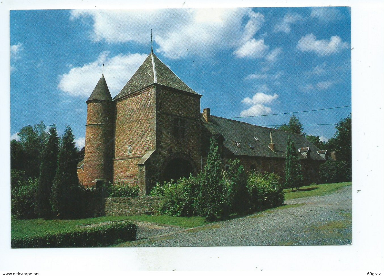 Honnelles  Château Du Roisin ( Carte Ayant Voyagé ) - Honnelles