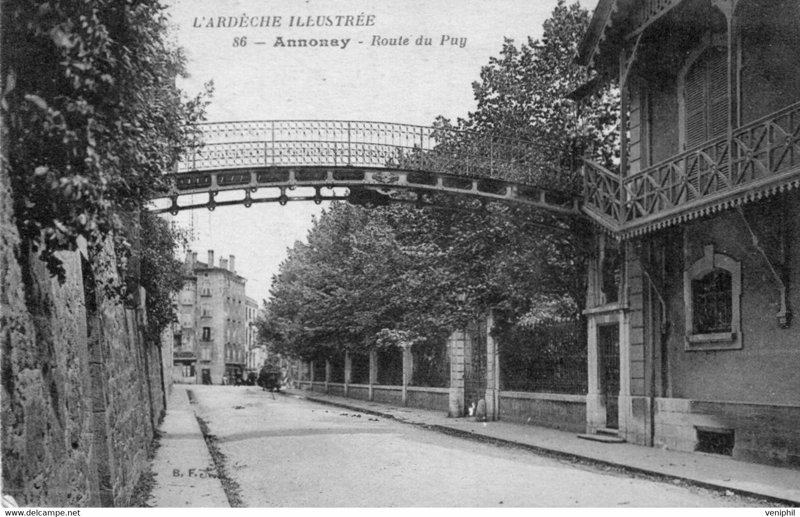 ANNONAY - ARDECHE - ROUTE DU PUY - 1918 - Annonay