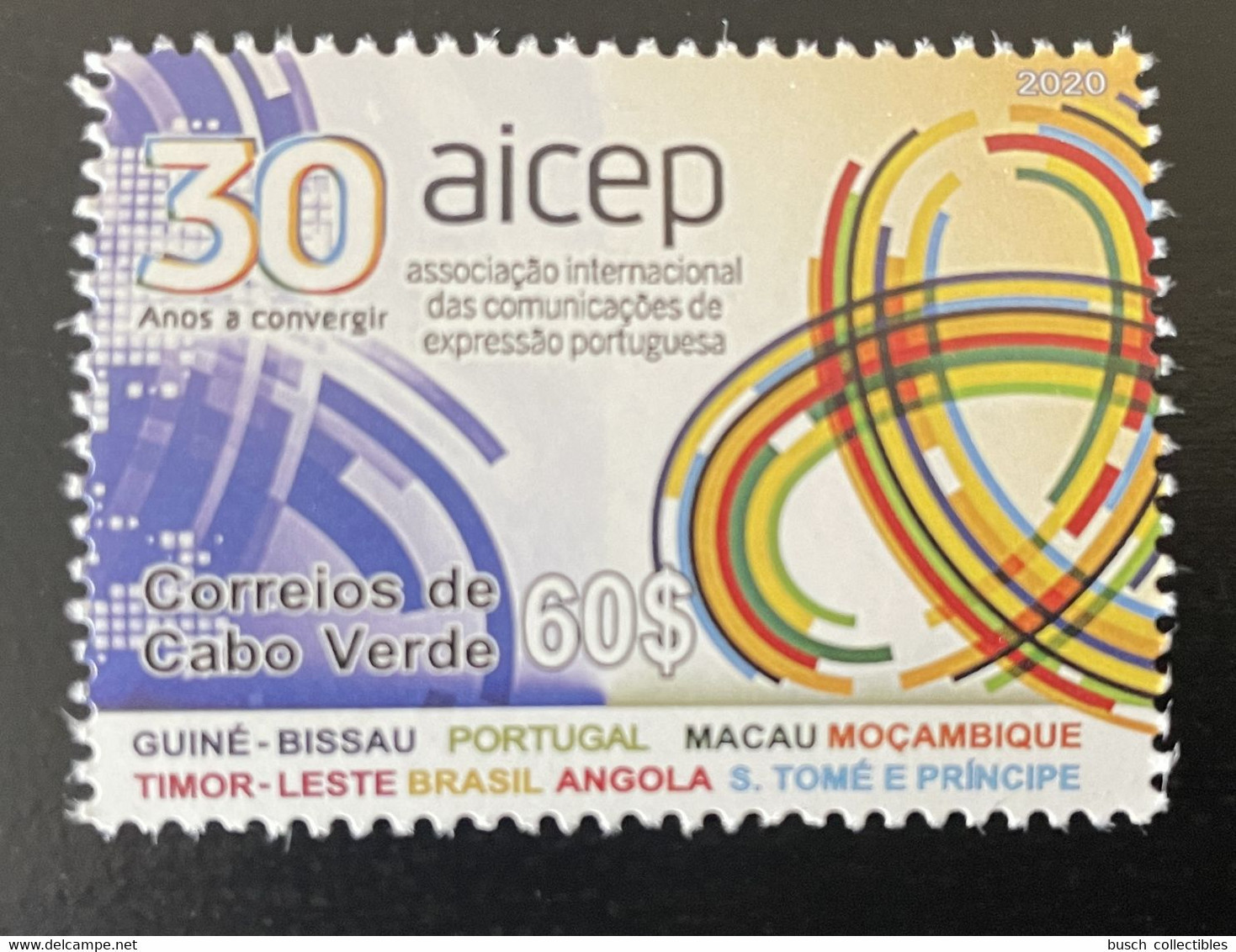 Cape Kap Cabo Verde 2020 Mi. ? 30 Anos Years Ans AICEP Joint Issue Emissions Commune 1 Val. MNH - Kap Verde
