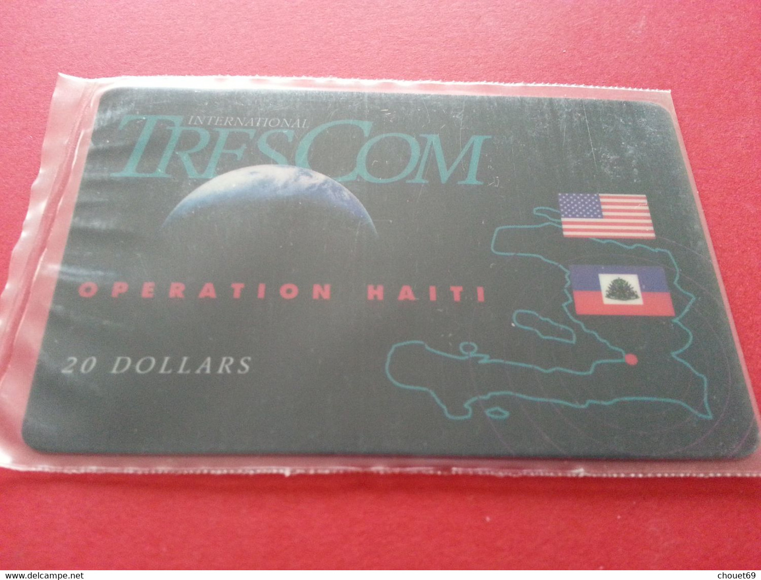 HAITI - HAI PA2 TRESCOM Blister OPERATION HAITI 20 USD Dollars MINT NSB 4/97 Army Militaria (TH0320 - Haiti