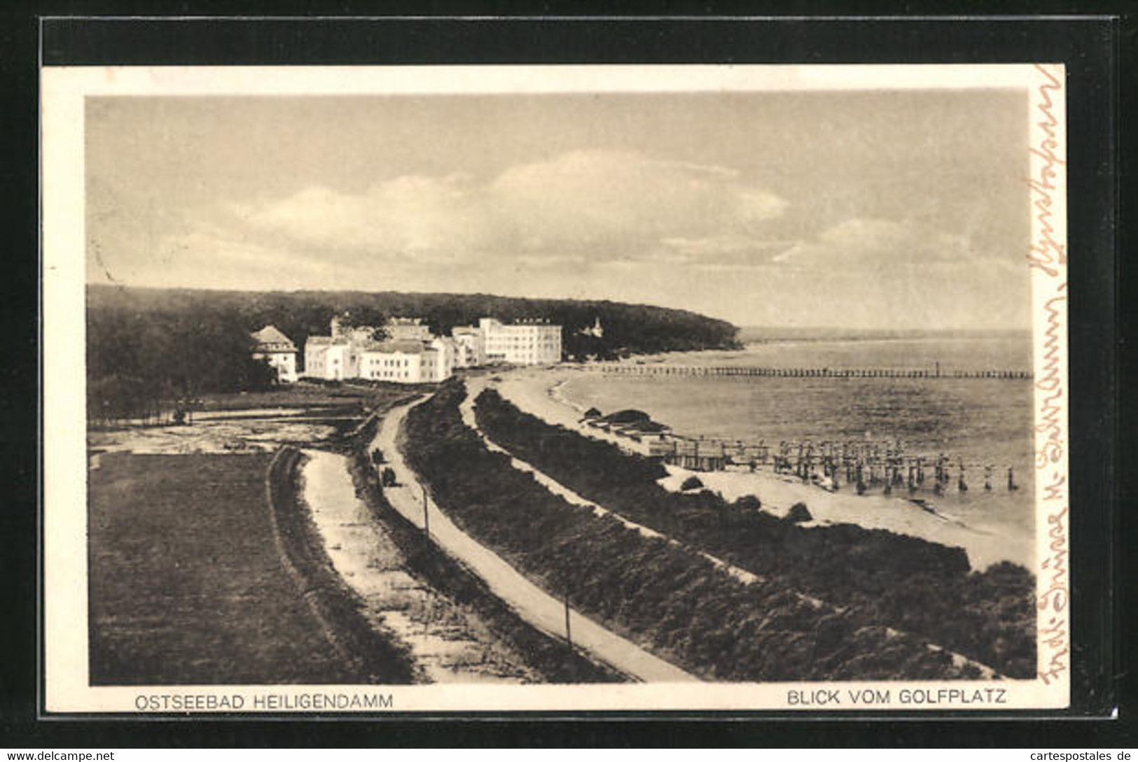 AK Heiligendamm / Ostsee, Blick Vom Golfplatz Zum Strand - Heiligendamm