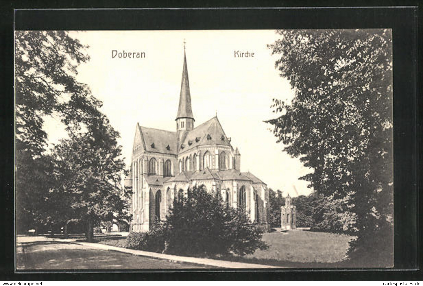 AK Doberan, Blick Auf Die Kirche - Bad Doberan