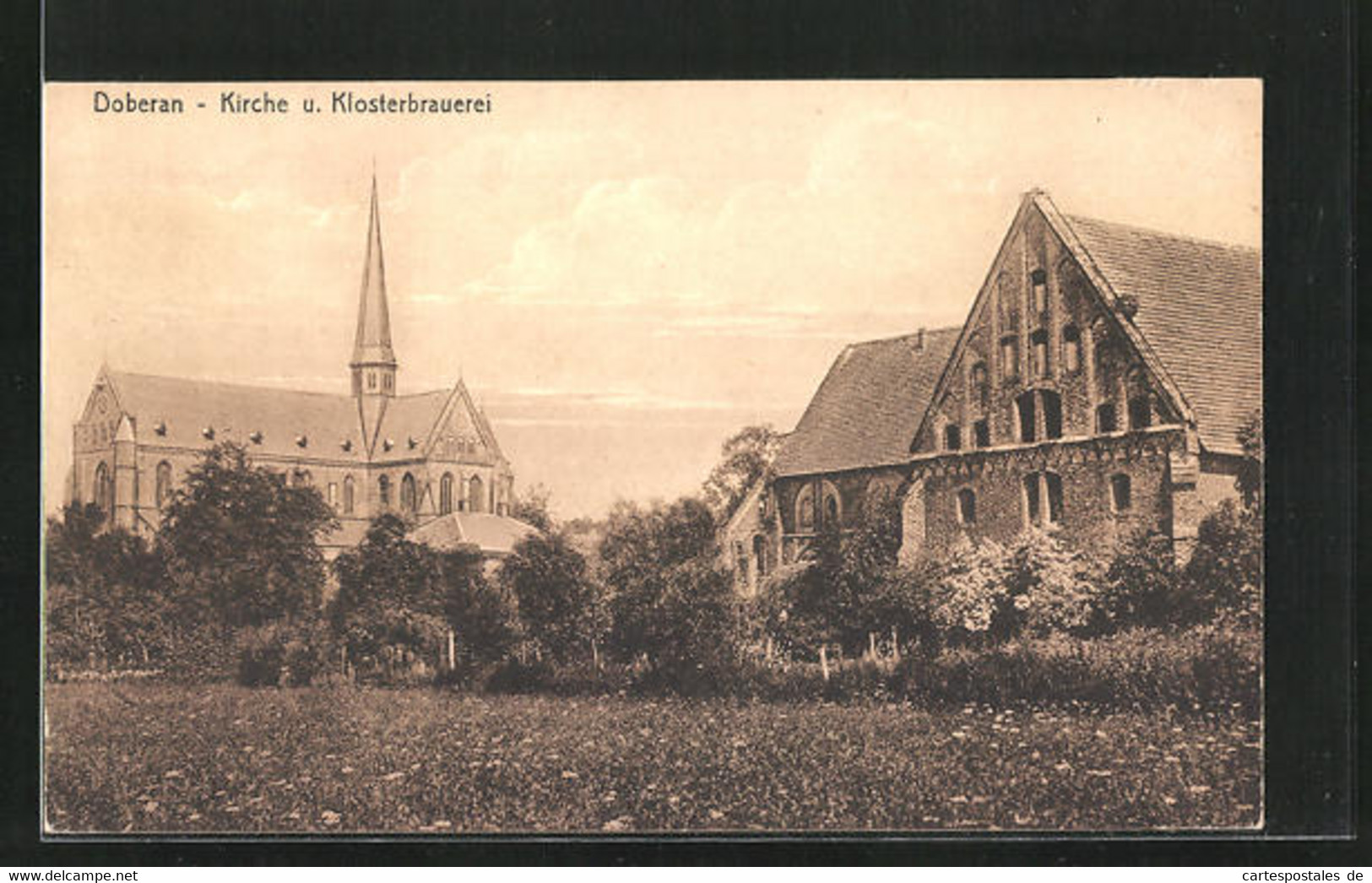 AK Doberan, Kirche Und Klosterbrauerei - Bad Doberan