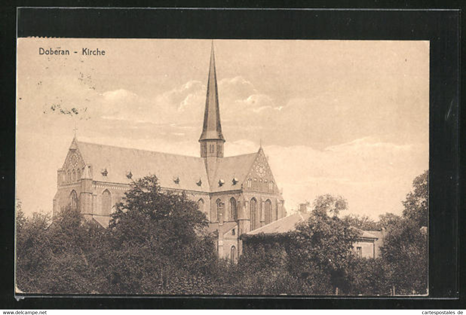 AK Doberan, Blick Zur Kirche - Bad Doberan