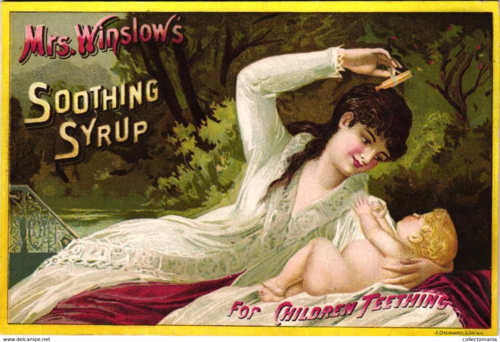 3 Cards Avory Polish For The Teeth Mrs. Winslow's Soothing Syrup  Calendar 1887  Trix Breath Perfume Tand Hygiëne - Non Classés