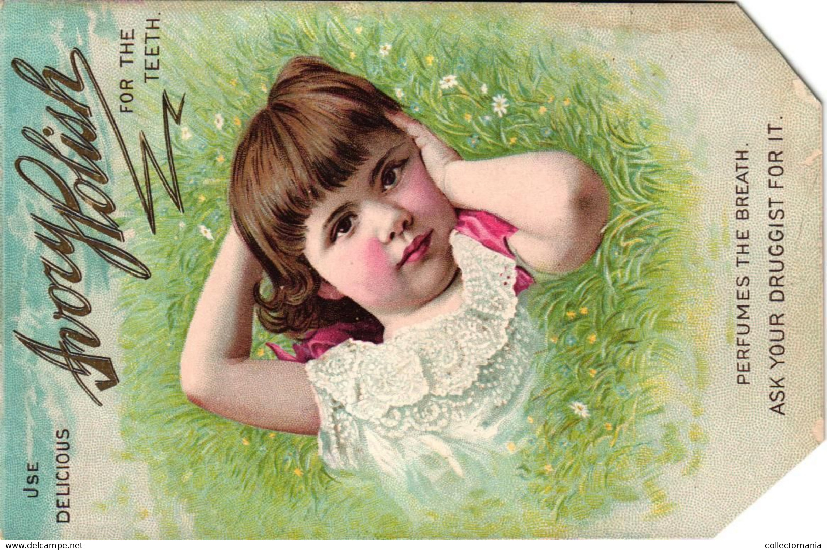 3 Cards Avory Polish For The Teeth Mrs. Winslow's Soothing Syrup  Calendar 1887  Trix Breath Perfume Tand Hygiëne - Ohne Zuordnung