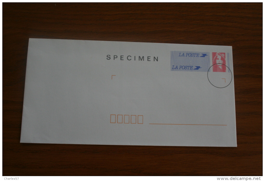 France: SPECIMEN Enveloppe Agrément N° 899 Lot 009/051 - Specimen