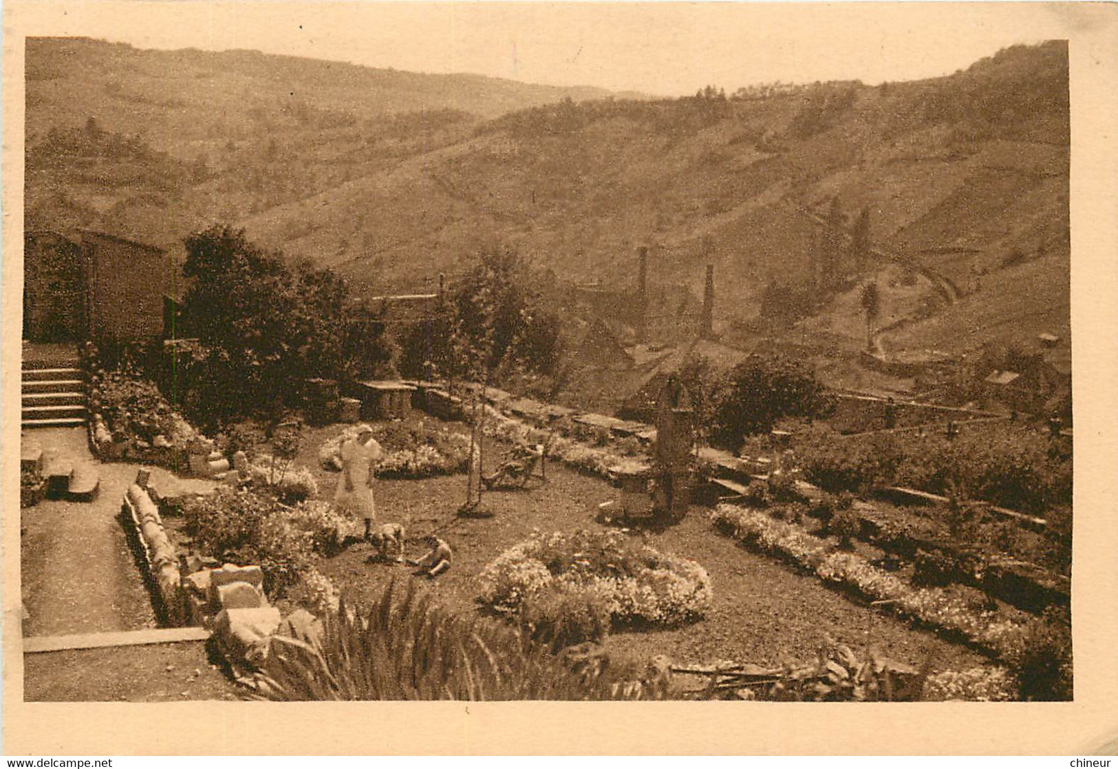 SALINS LES BAINS LE RAYON DE SOLEIL MAISON D'ENFANTS TERRASSE SUR LA VILLE - Autres & Non Classés