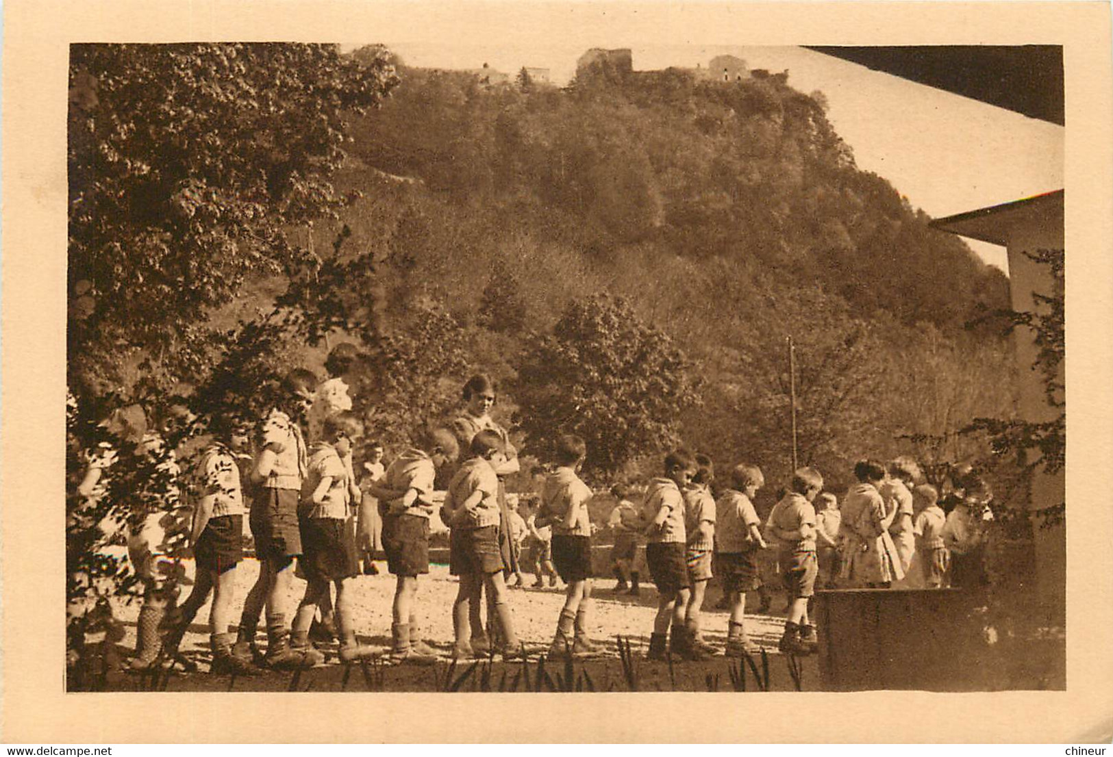 SALINS LES BAINS LE RAYON DE SOLEIL MAISON D'ENFANTS COUR DES GRANDS ET COTE DE BELIN - Other & Unclassified