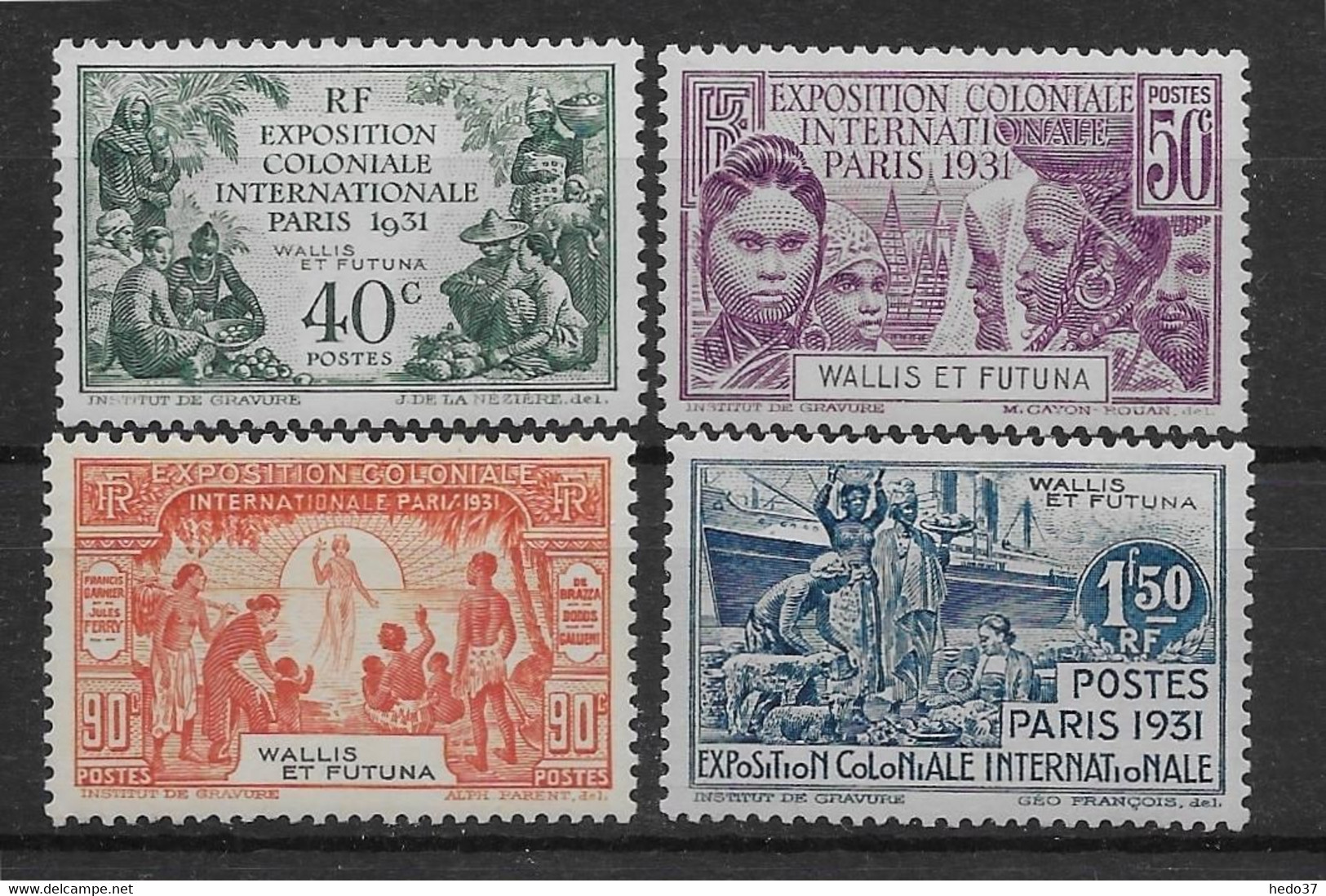 Wallis Et Futuna N°66/65 - Timbres Neufs * Avec Charnière - TB - Unused Stamps