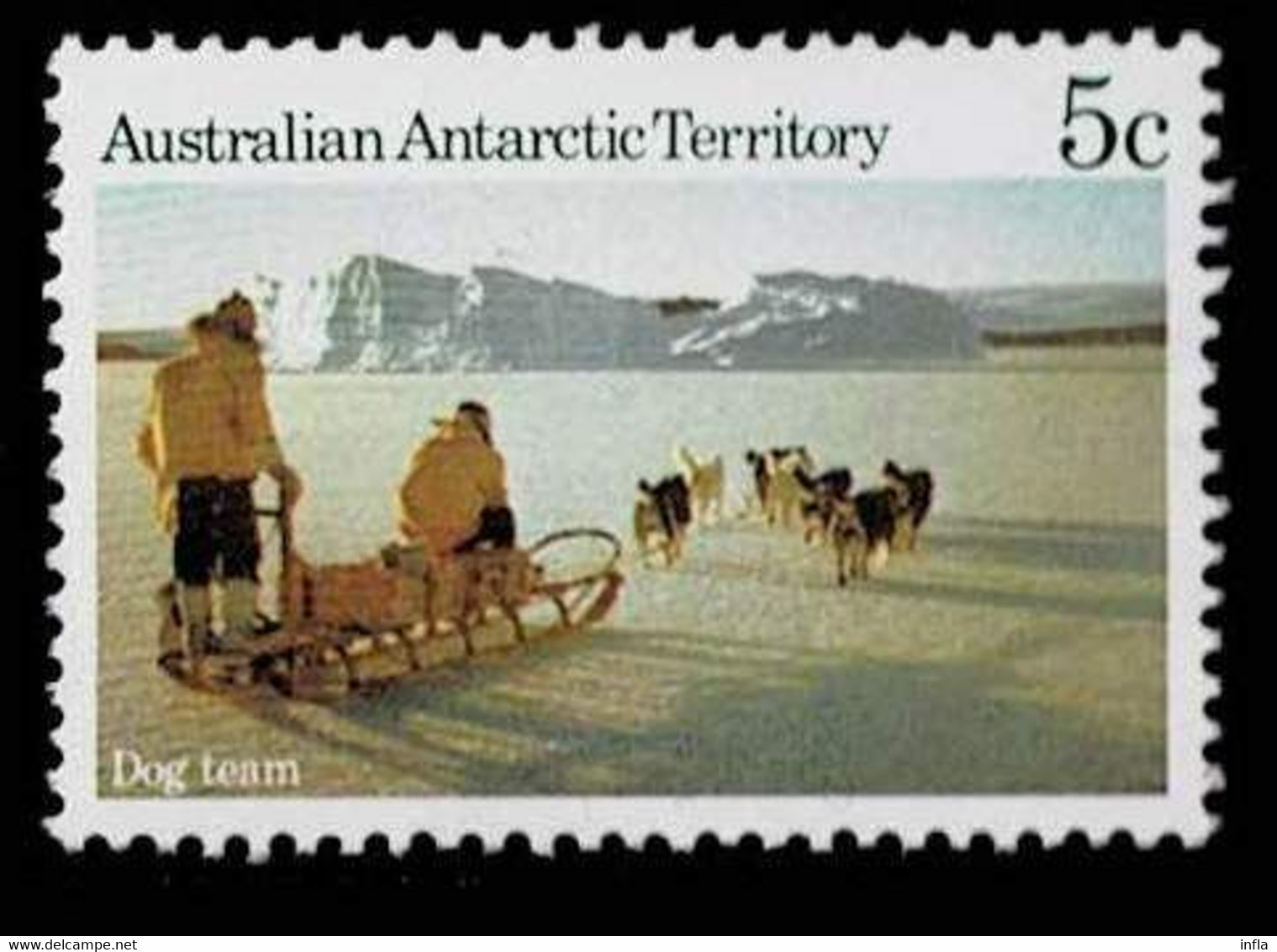 Australien Antarctic 1984,Michel# 63 O Dog Team Pulling Sledge - Usados