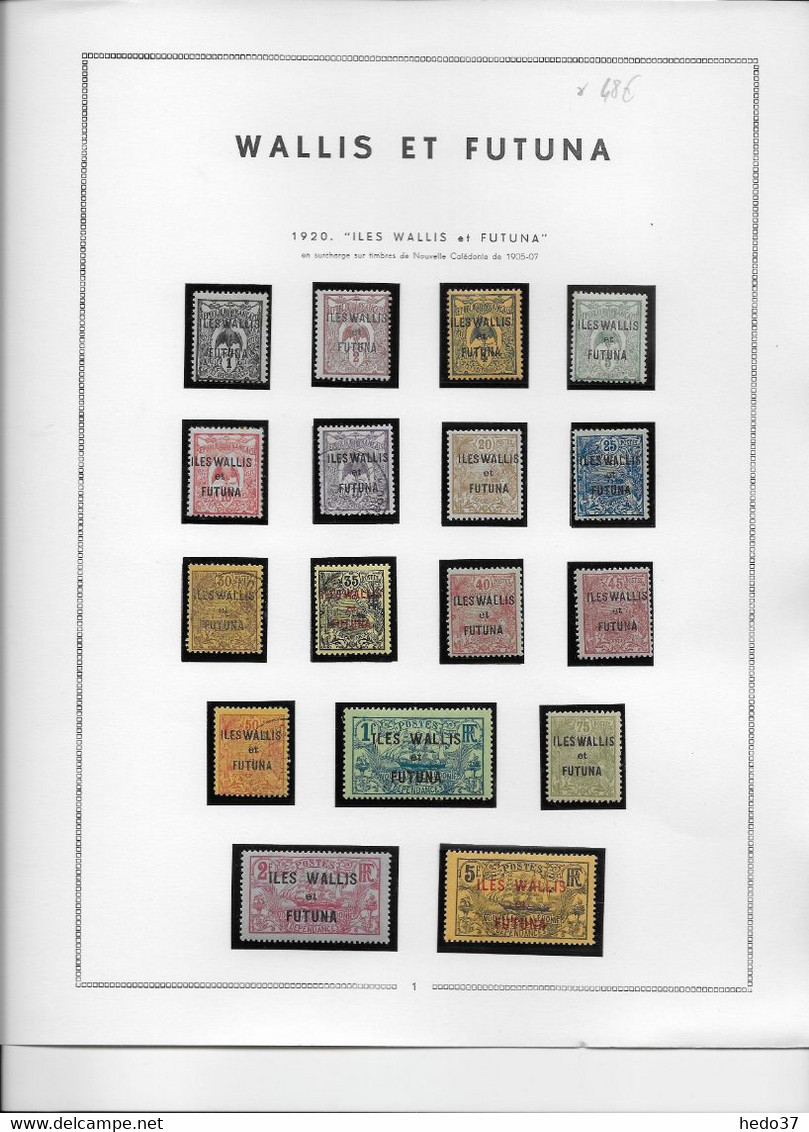 Wallis Et Futuna - Collection Vendue Page Par Page - Neufs * Avec Charnière / Obliérés - B/TB - Unused Stamps